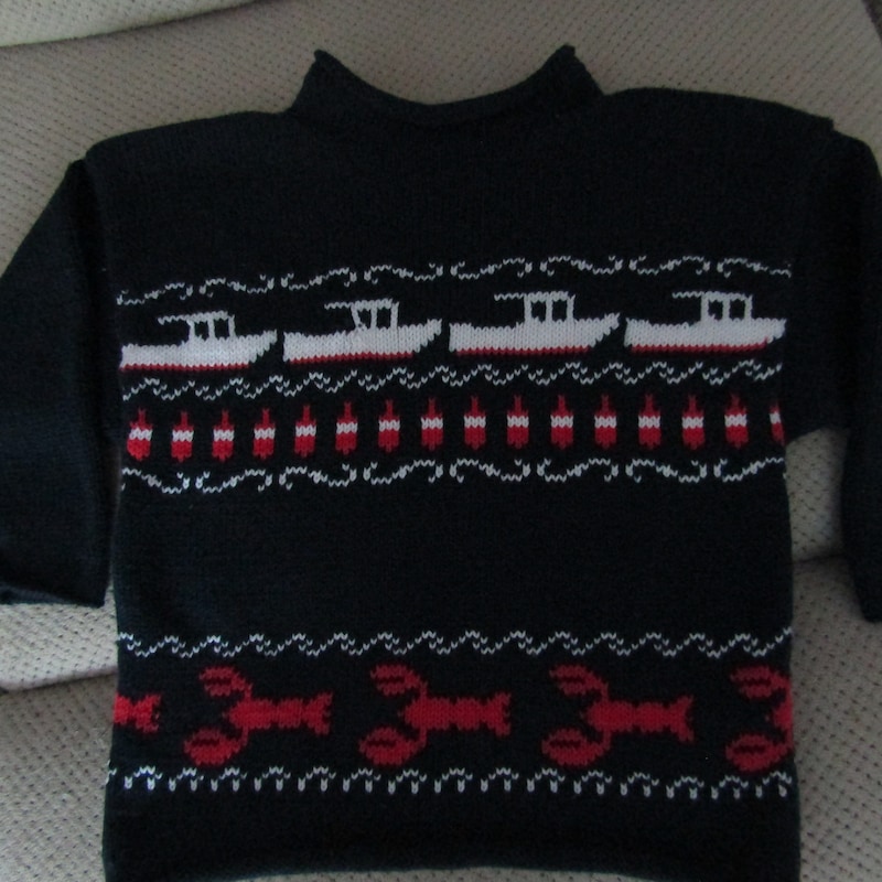 Lobster Knit Sweater main image 1