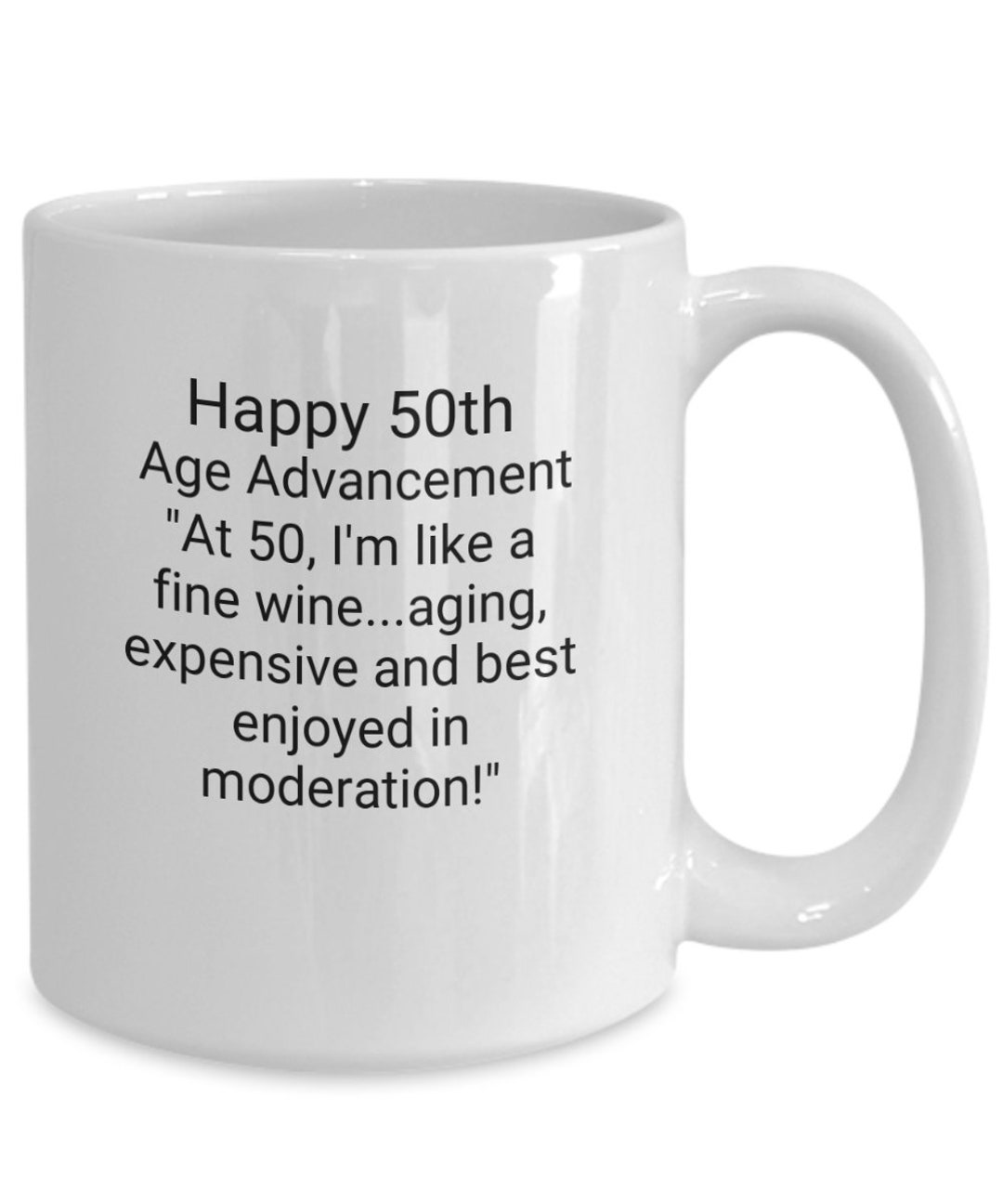 Happy 50th Birthday for Him or Her Funny Fifty Birthday Message Memory ...