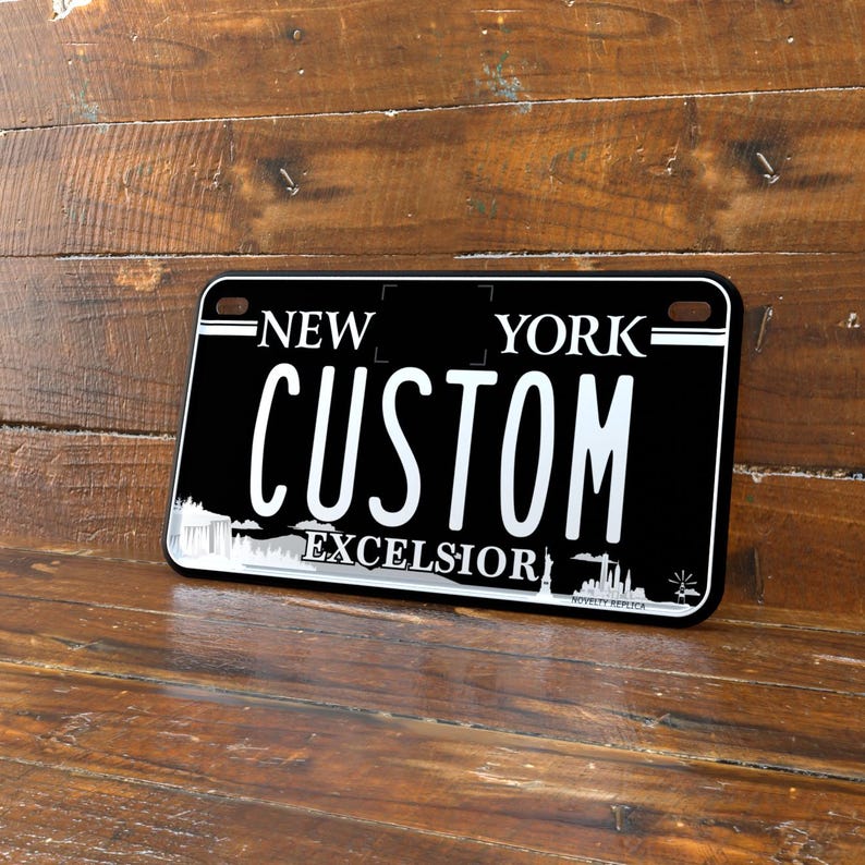 Texas Tough Black Personalized Passenger Plate () - My Plates