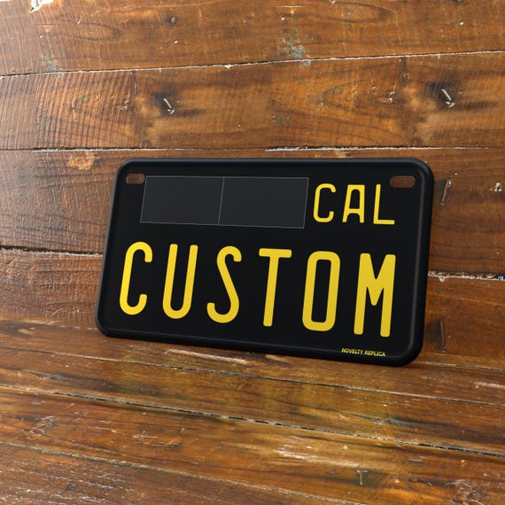 Universal Motorcycle License Plate Cover - 4x7 Inch, Clear Plastic