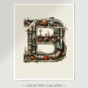Unique letter designs, Illustration of the letter B to decorate, amazing typography for printing, original letter B to download