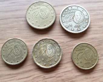 希少なユーロ硬貨 10 セント フランス 1999 年、「種まき人」。 - Etsy
