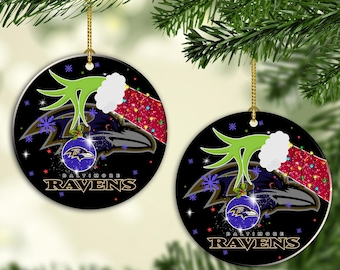 Baltimore Ravens Gingerbread Man Christmas Tree Ornament NEW Baltimore Ravens Gingerbread Man Christmas Tree Ornament NEW