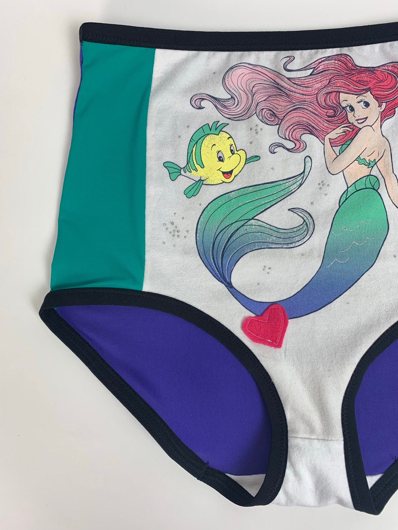 S Ariel Underwear, Handmade Ariel Panties, Diy High Waisted