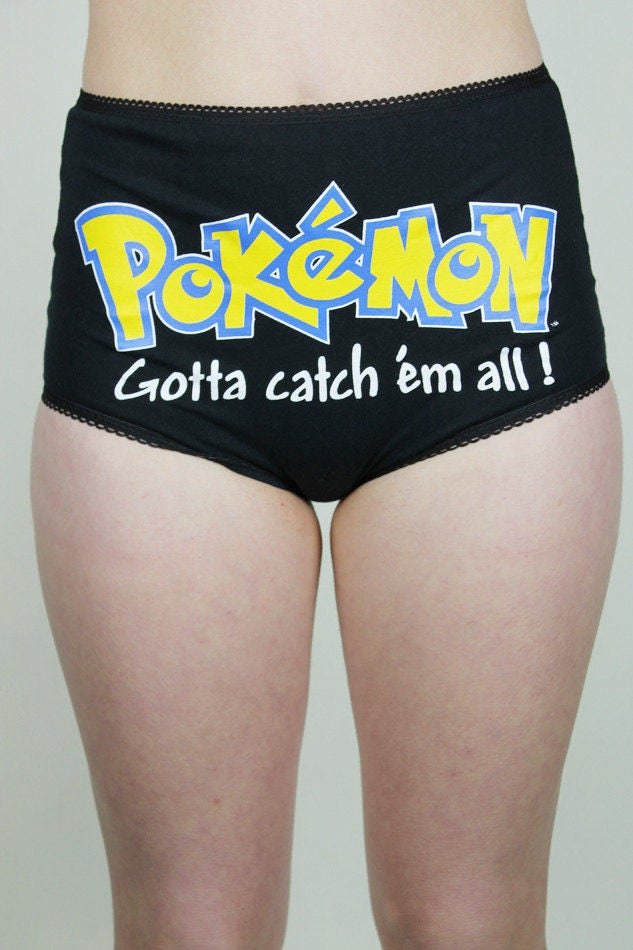Buy Pikachu Cartoon Pokemon Sexy Low-waist Hipster Underwear Online at  desertcartIsrael