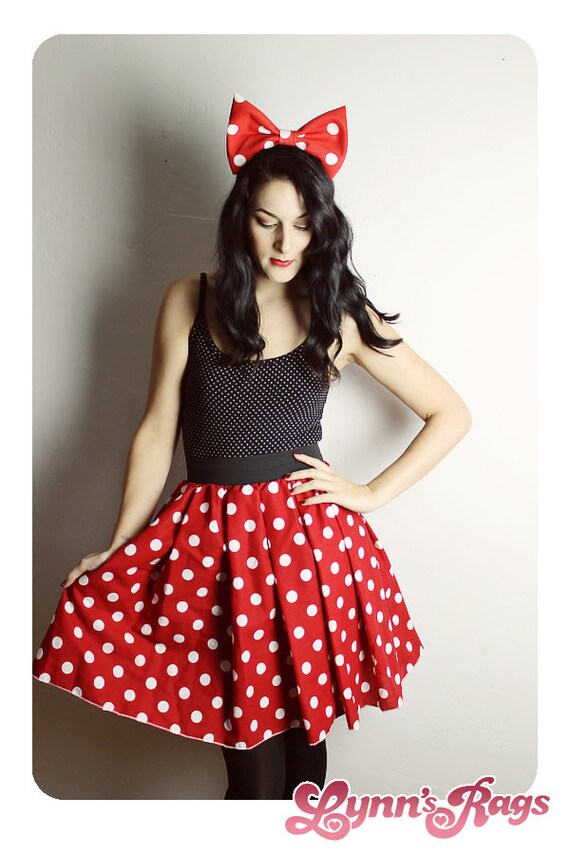 minnie mouse costume etsy
