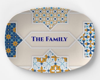 Premium Luxury Arabic Moroccan design Platter to customize and personalize