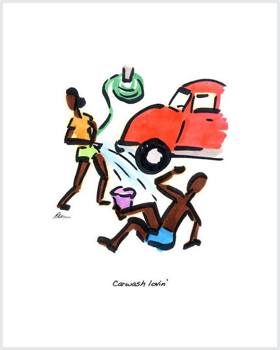 Black Love Art Black Couple Wall Art African American Art Etsy