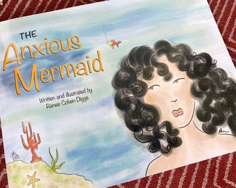 Childhood Anxiety Story Book, The Anxious Mermaid, Exposure Therapy for Kids