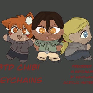 PREORDER BTD Keychains
