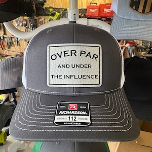 Over Par and Under the Influence with ground breaking new golf dimple leather pattern design from Lone Star Adhesives