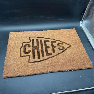 KC Chiefs Door Mat