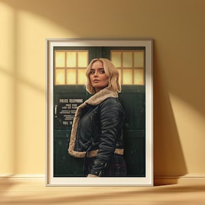 Doctor Who | Ruby Sunday | Fysieke afdruk | Digitaal handgetekende schilderijafdruk