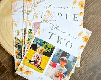 Personalized Sunflower Wedding Table Numbers | Photo Age Design