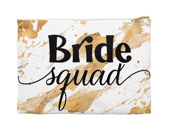 Gold - Bride Squad - Accessory Pouch