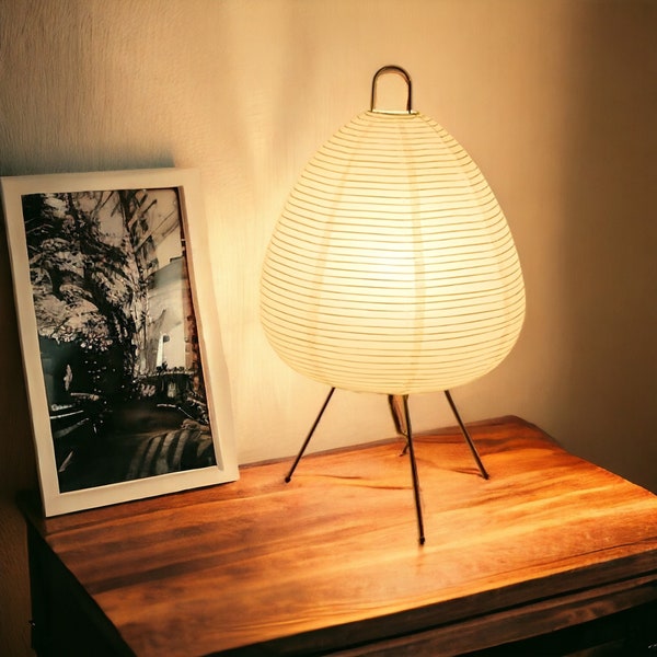Rijstpapierlamp - Noguchi Japanse Akari Lantaarn Wabisabi Decoratie Versierd Nachtlampje Lamp Decoratieve Wabi Sabi Nachtlampje Geschenken Lampen