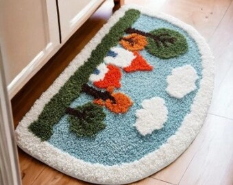 Absorbent Furry Anti-Slip Rugs, 28 Unique Styles, Welcome Home Flower Mat, Bathroom Rugs, Washable Non-slip Indoor Outdoor Mat, Kitchen Rug