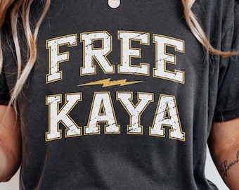 Free Kaya T-Shirt, Distressed Collegiate Style, Mastiff Dog Meme Shirt, Streamer Drama Merch, Cozy Sarcastic Vintage Tee Gift
