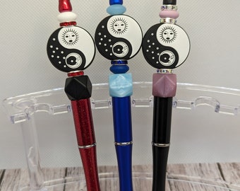 Beaded Sun-Moon pen