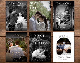 Custom Save the Dates & Invitations, Save the Date Design, Save the Date with Photo