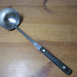 Ekco Flint Stainless Vanadium Ladle with Composite Handle, Utensil 303UT