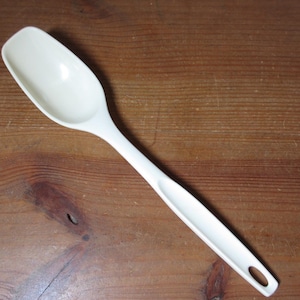 Foley (script logo) Almond, Beige Plastic Basting Spoon, Utensil 115UT