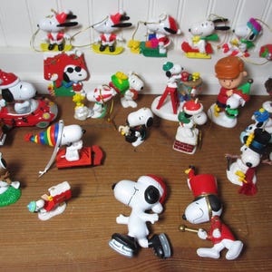 Assorted Peanuts, Snoopy, Woodstock Christmas Ornaments, CHOOSE, Sold Individually 242CH