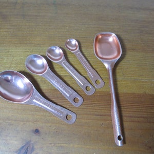 Copper Anodized Measuring Spoons 015UT