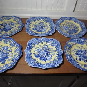 Spode Blue Room Collection Plates - Etsy