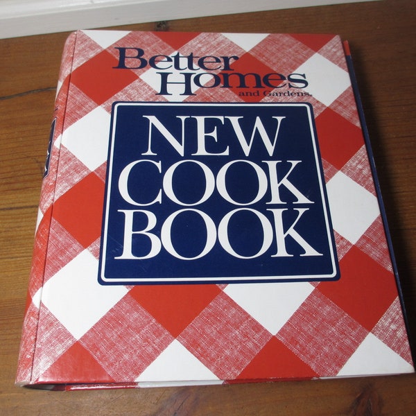 Better Homes & Gardens New Cook Book, Ringbound, 10th Ed. 1989 BK015