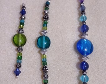 Beaded Fairy Wand Charms