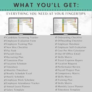 HR Management Template Bundle for Human Resources Management of HR Planning for Employee Training and Employee Skills Matrix image 2