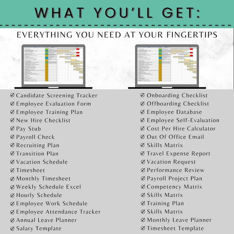 HR Management Template Bundle for Human Resources Management of HR Planning for Employee Training and Employee Skills Matrix image 2