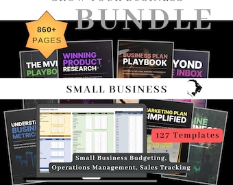 Business Planning Bundle: 860+ Page Toolkit (Digital Download)