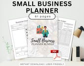 Small Business Planner Bundle Printable Business Planner New Product Goal Planning Business Plan Entrepreneur Planning Start Up Business