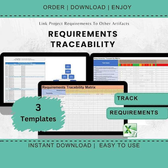 Requirements Traceability Project Requirements Matrix with Breakdown Structure for Stakeholders Project Planning Requirements Tracker