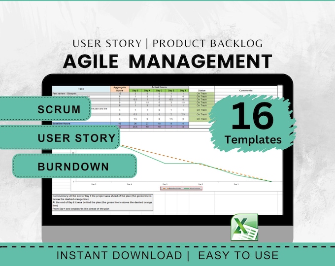 Agile Project Management with Agile User Story and Product Backlog Agile Scrum Management for Scrum Master