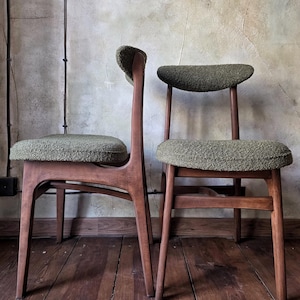 Vintage polish dining chair type 200-190 by R.Hałas