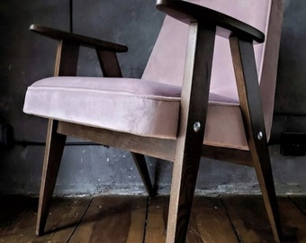 Chierowski 366 PRL Design fauteuil polonais vintage milieu du siècle