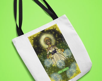 Virgo Goddess Tote Bag