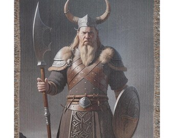 AI Viking Blanket