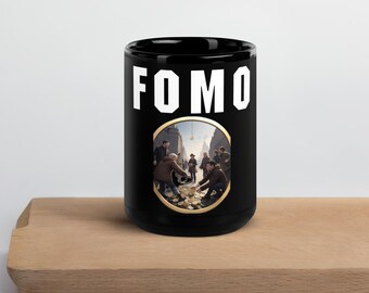 FOMO Crypto Ceramic Mug