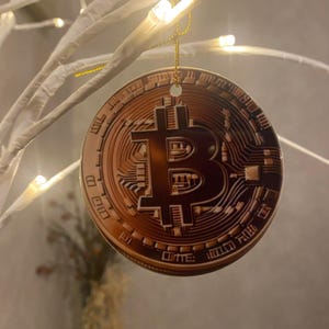 Hodl A Bitcoin Ornament