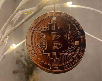 Hodl A Bitcoin Ornament