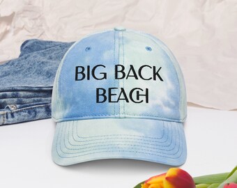 Big Back Tie dye hat