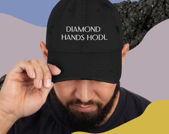 Diamond hands hat
