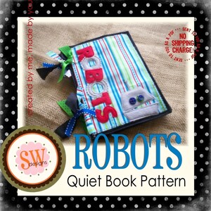 PATTERN for Robots Quiet Book - デジタル .PDF ダウンロード