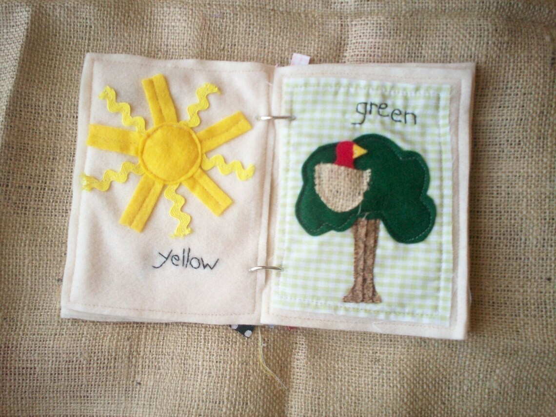 PATTERN for Colors Activity Book Digital PDF Download Etsy