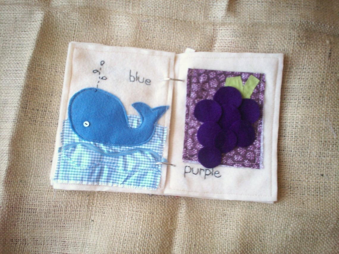 PATTERN for Colors Activity Book Digital PDF Download Etsy