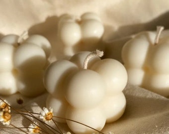 25 Witte Bubbel Kaarsen | Bruiloft bedankjes | Mini Bubbel kaarsen | Wedding Gifts | Gifts